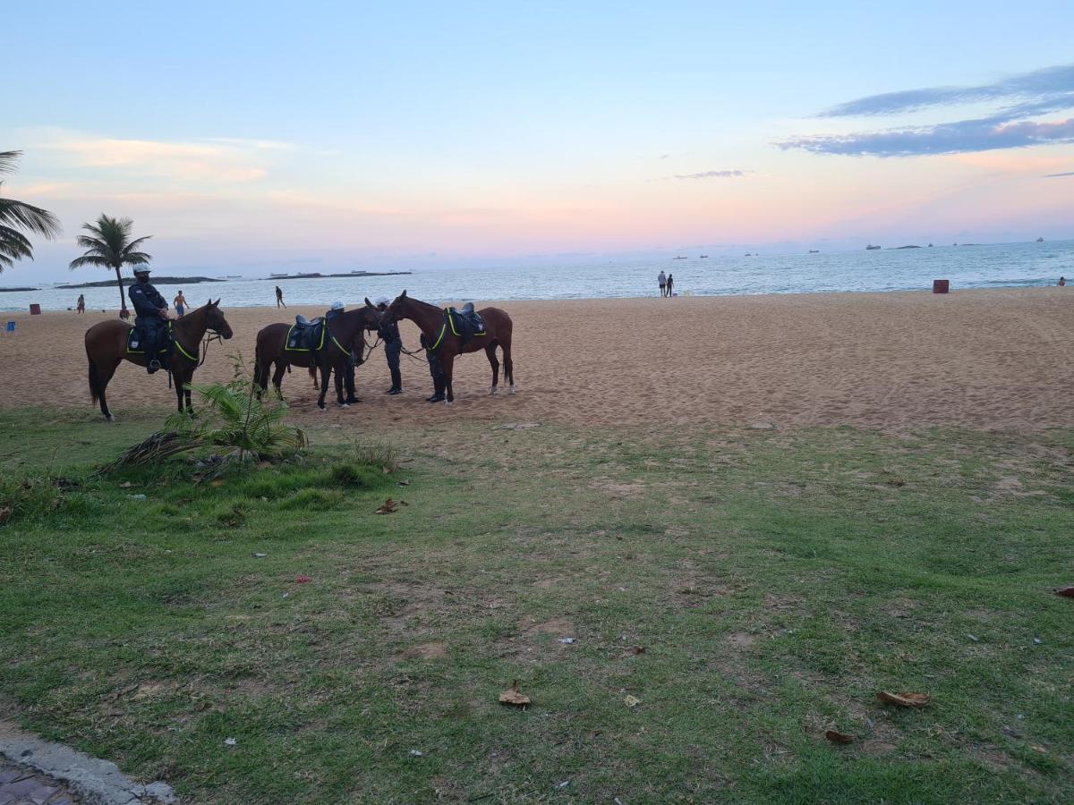 Flat Pasargada 906, Free Bikes, Pe Na Praia Vila Velha  Kültér fotó