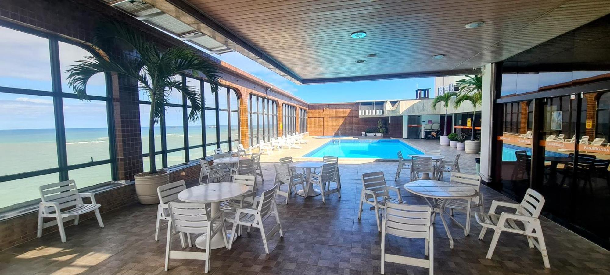 Flat Pasargada 906, Free Bikes, Pe Na Praia Vila Velha  Kültér fotó