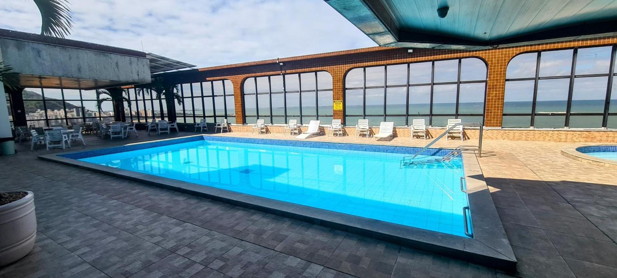Flat Pasargada 906, Free Bikes, Pe Na Praia Vila Velha  Kültér fotó