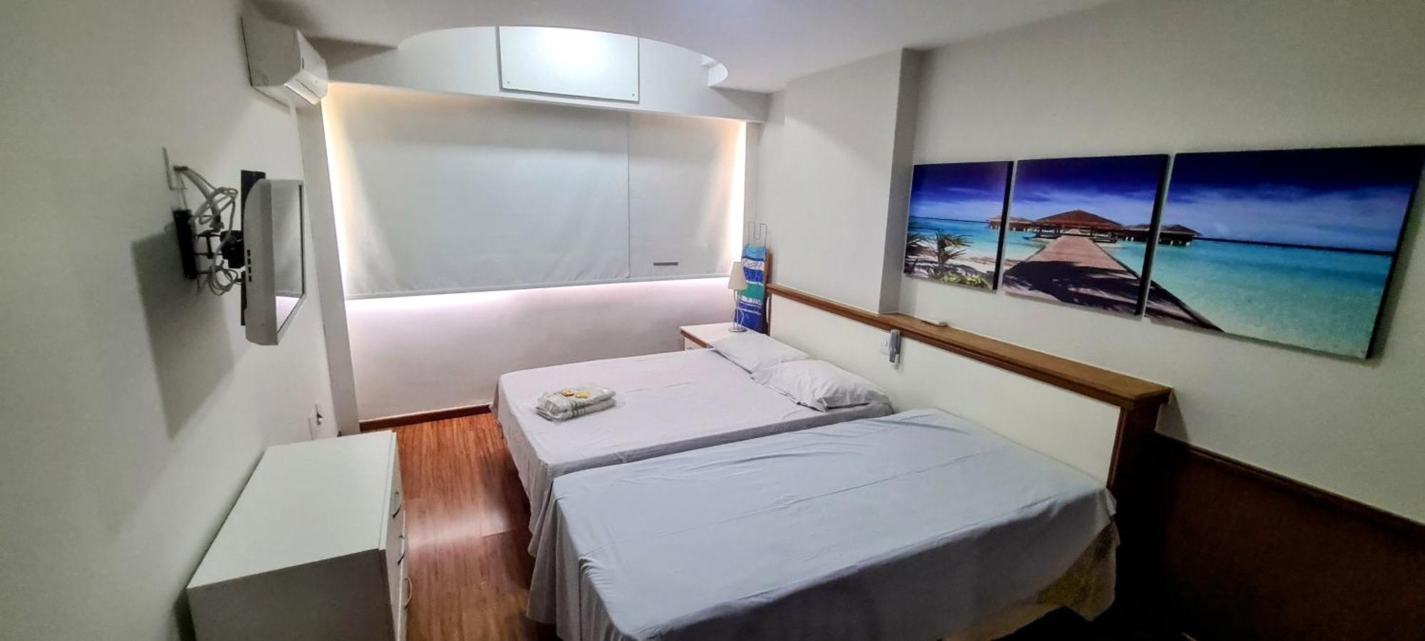 Flat Pasargada 906, Free Bikes, Pe Na Praia Vila Velha  Kültér fotó