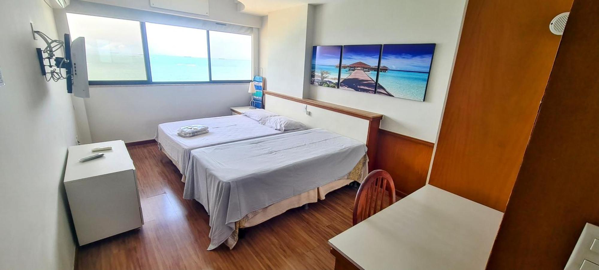 Flat Pasargada 906, Free Bikes, Pe Na Praia Vila Velha  Kültér fotó