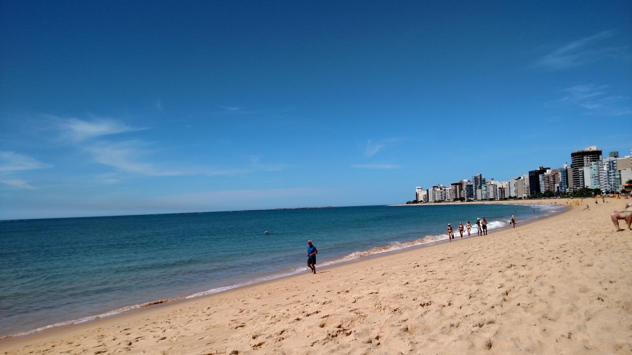 Flat Pasargada 906, Free Bikes, Pe Na Praia Vila Velha  Kültér fotó