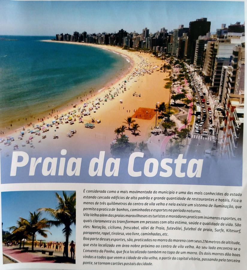 Flat Pasargada 906, Free Bikes, Pe Na Praia Vila Velha  Kültér fotó