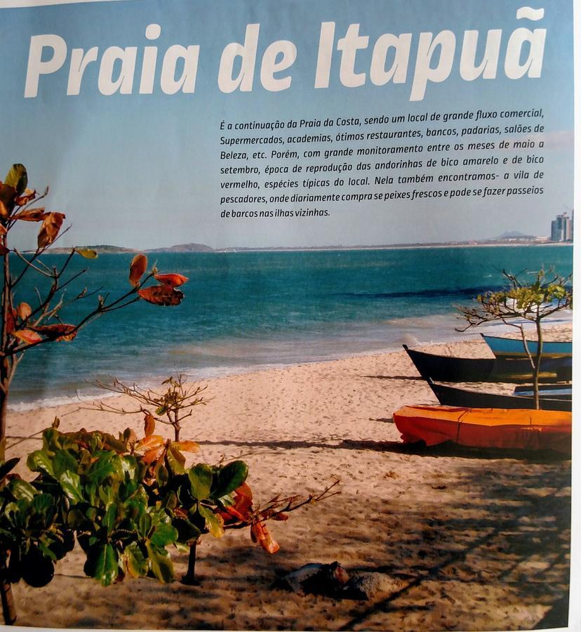 Flat Pasargada 906, Free Bikes, Pe Na Praia Vila Velha  Kültér fotó