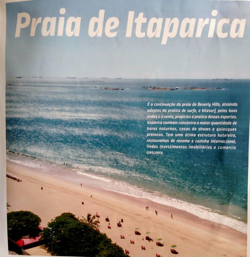 Flat Pasargada 906, Free Bikes, Pe Na Praia Vila Velha  Kültér fotó