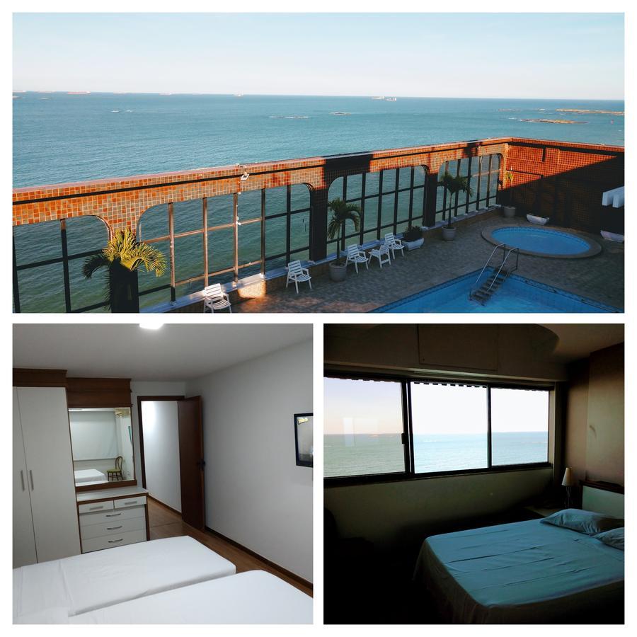 Flat Pasargada 906, Free Bikes, Pe Na Praia Vila Velha  Kültér fotó