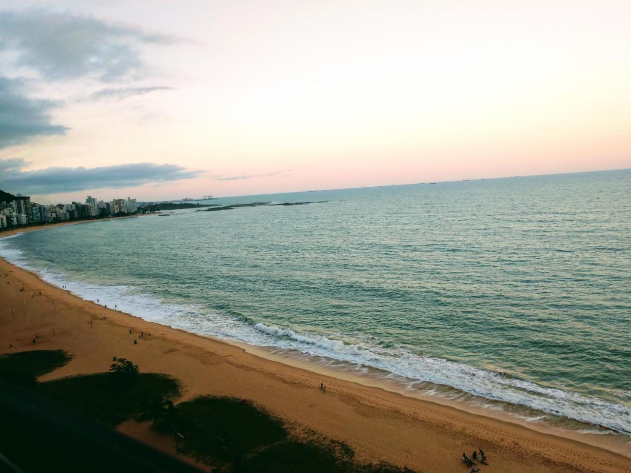 Flat Pasargada 906, Free Bikes, Pe Na Praia Vila Velha  Kültér fotó